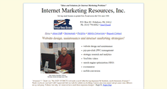 Desktop Screenshot of imrinc.biz